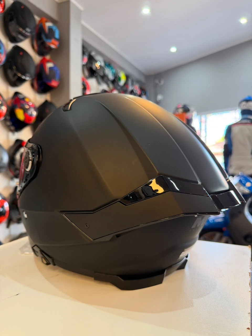 Casco MT Thunder 4 Negro mate con visor negro - Imagen 4