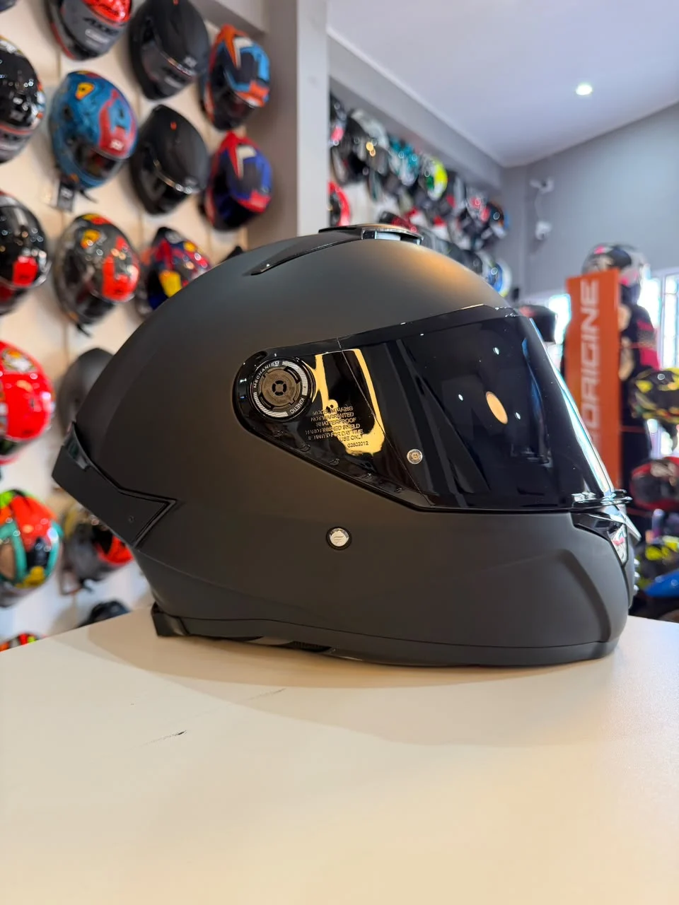 Casco MT Thunder 4 Negro mate con visor negro - Imagen 7