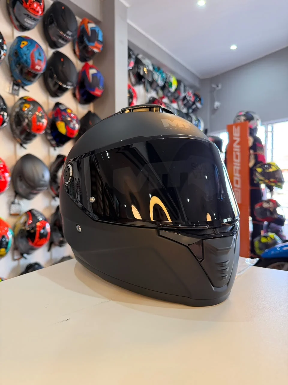 Casco MT Thunder 4 Negro mate con visor negro - Imagen 8