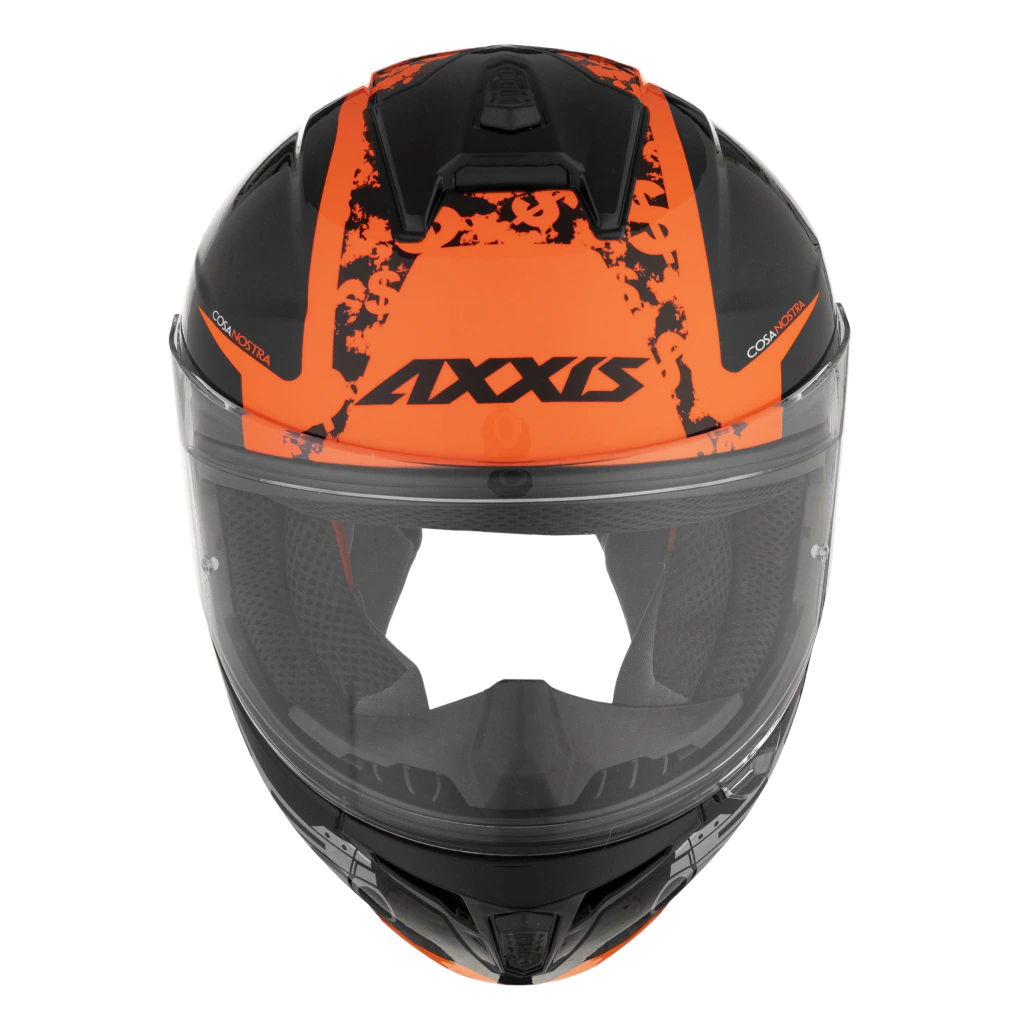 Casco Moto Axxis Draken S Cosa Nostra B5 Rojo Brillo - Imagen 5