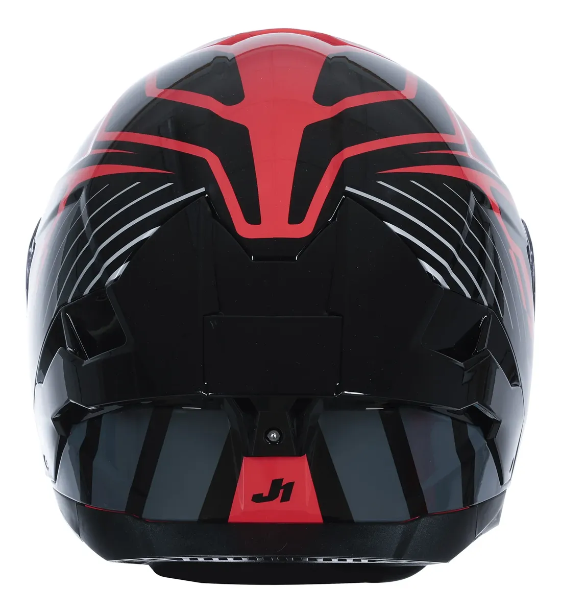 Casco JUST1 J-STR TACTICAL Rojo y Negro Brillo - Imagen 3
