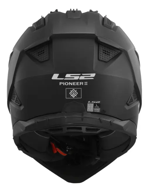 Casco LS2 MX702 Pionner 2 Negro Mate - Imagen 3