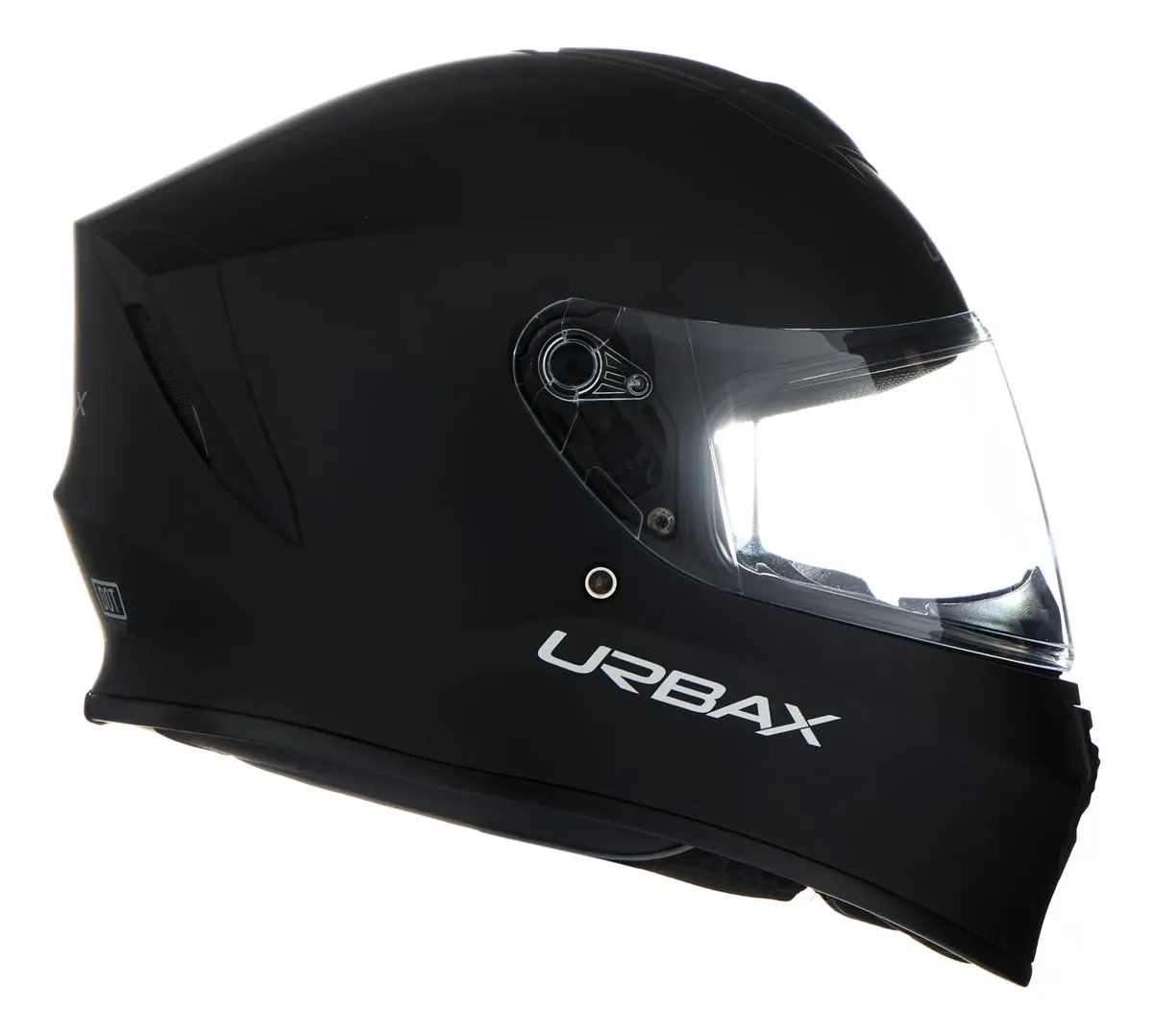Casco URBAX 018 Mito Negro Solido - Imagen 4