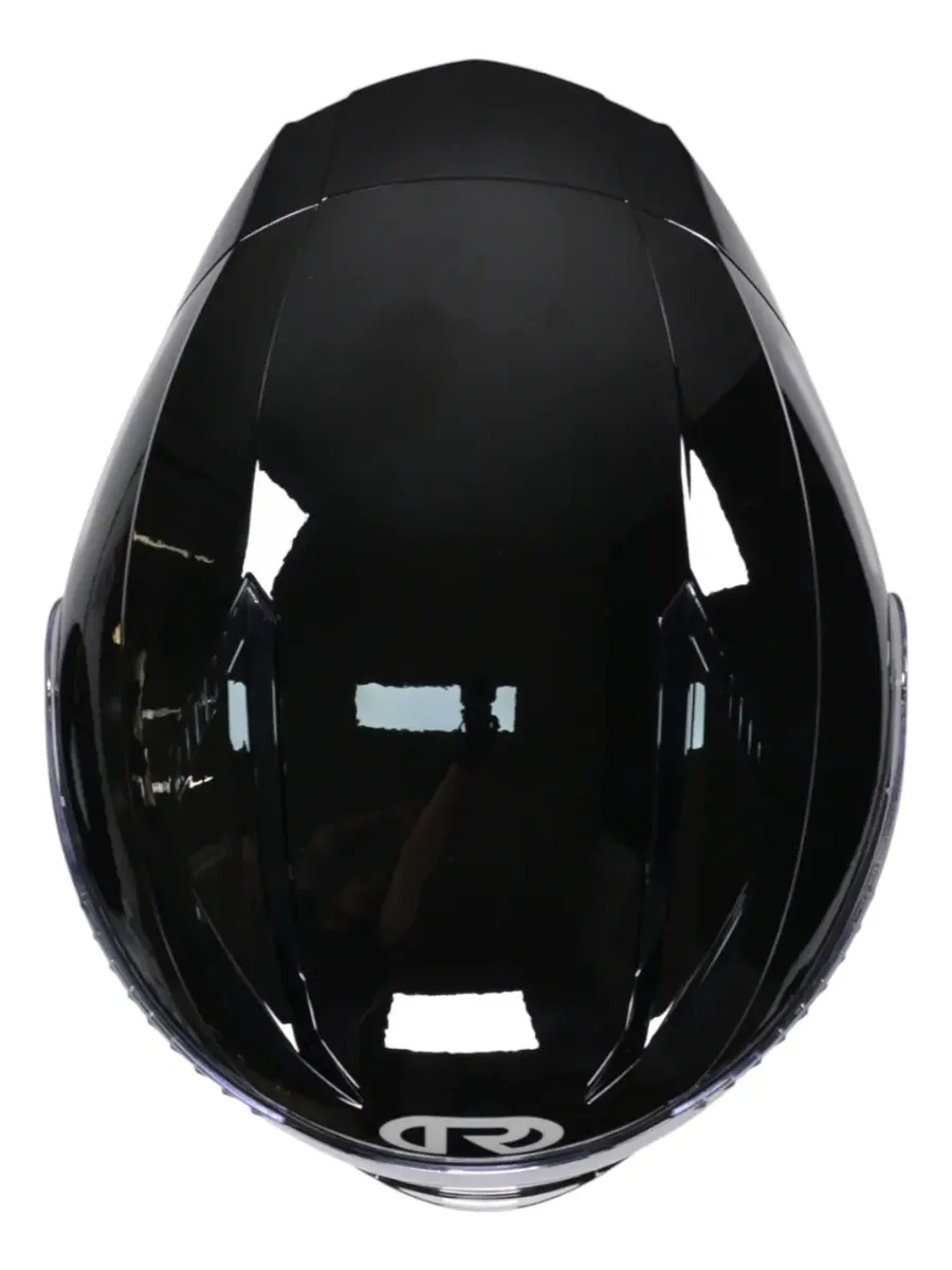 Casco RUDER Thorne Negro Brillo - Imagen 3