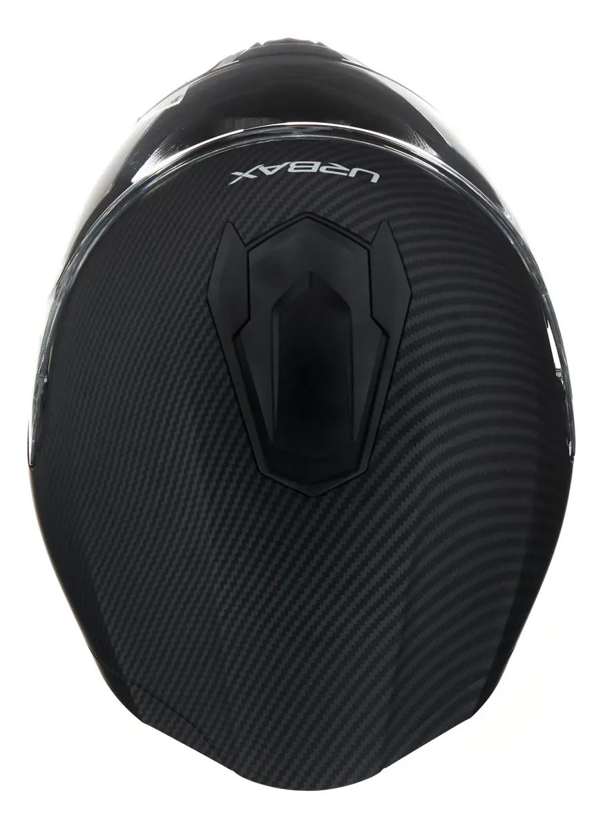 Casco URBAX 018 Mito Negro Simil Carbon - Imagen 4