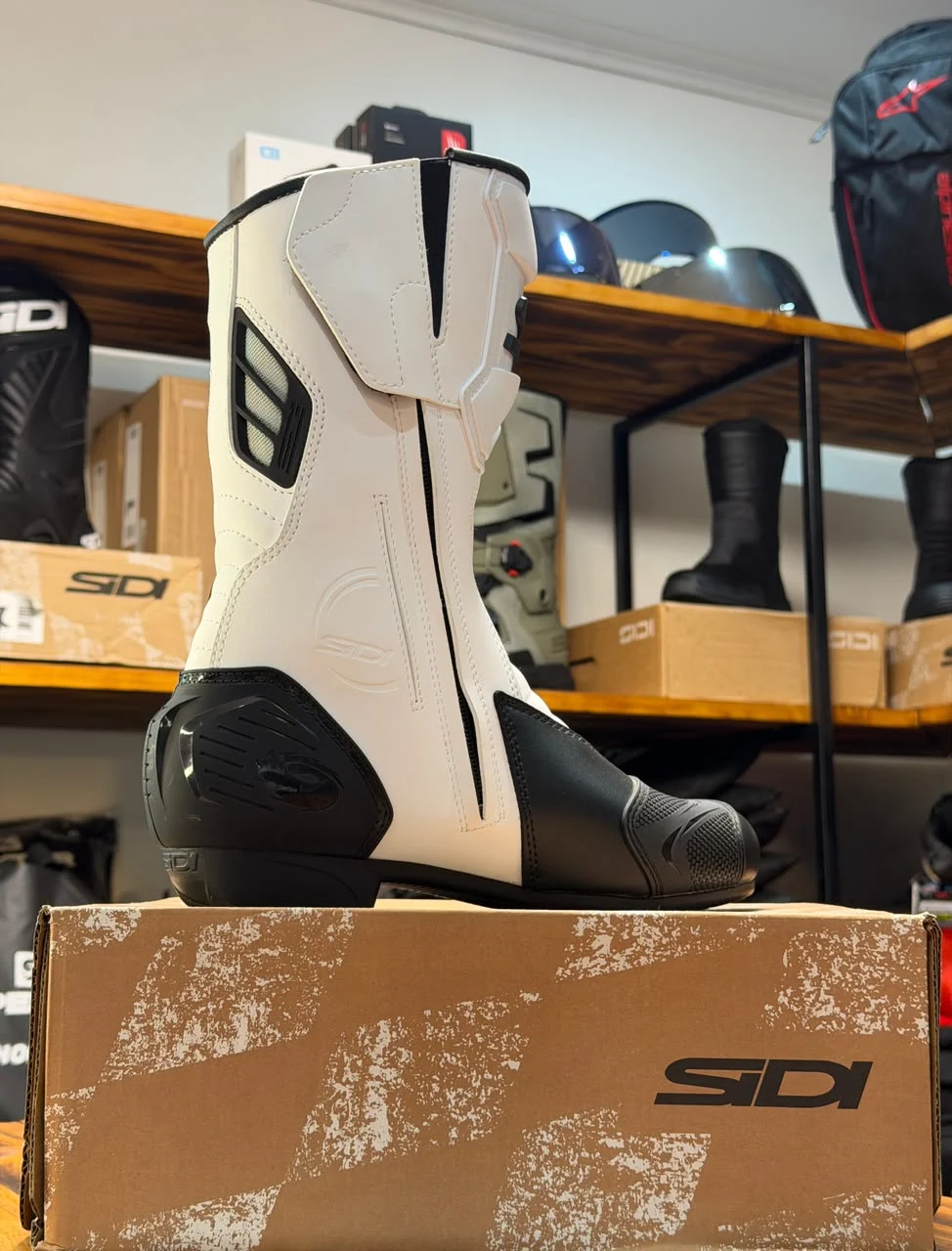 Botas SIDI Performer Color Negro y Blanco - Imagen 5