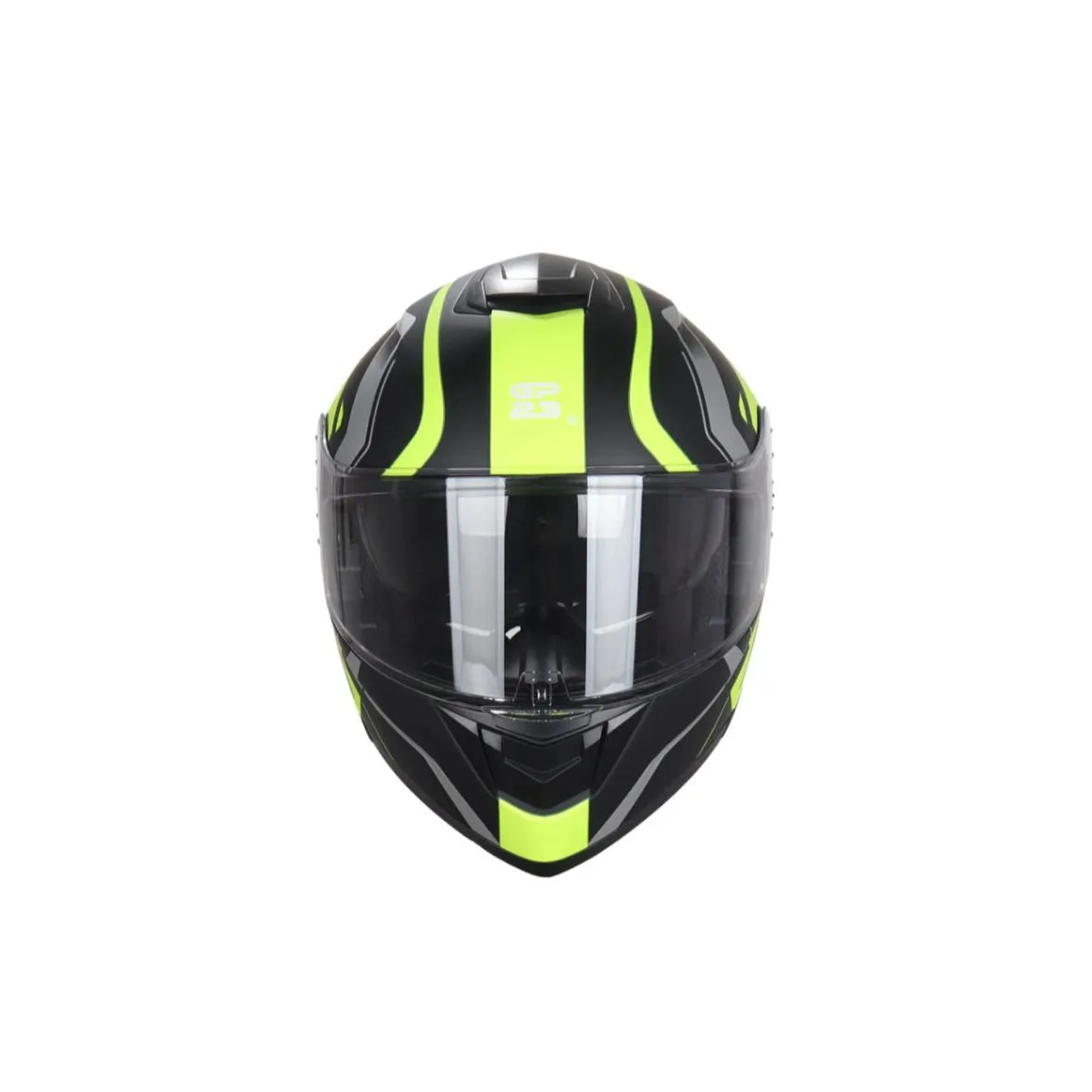 Casco Moto Gp 23 Fl900 Rebatible Doble Visor Furius Color Verde - Imagen 3