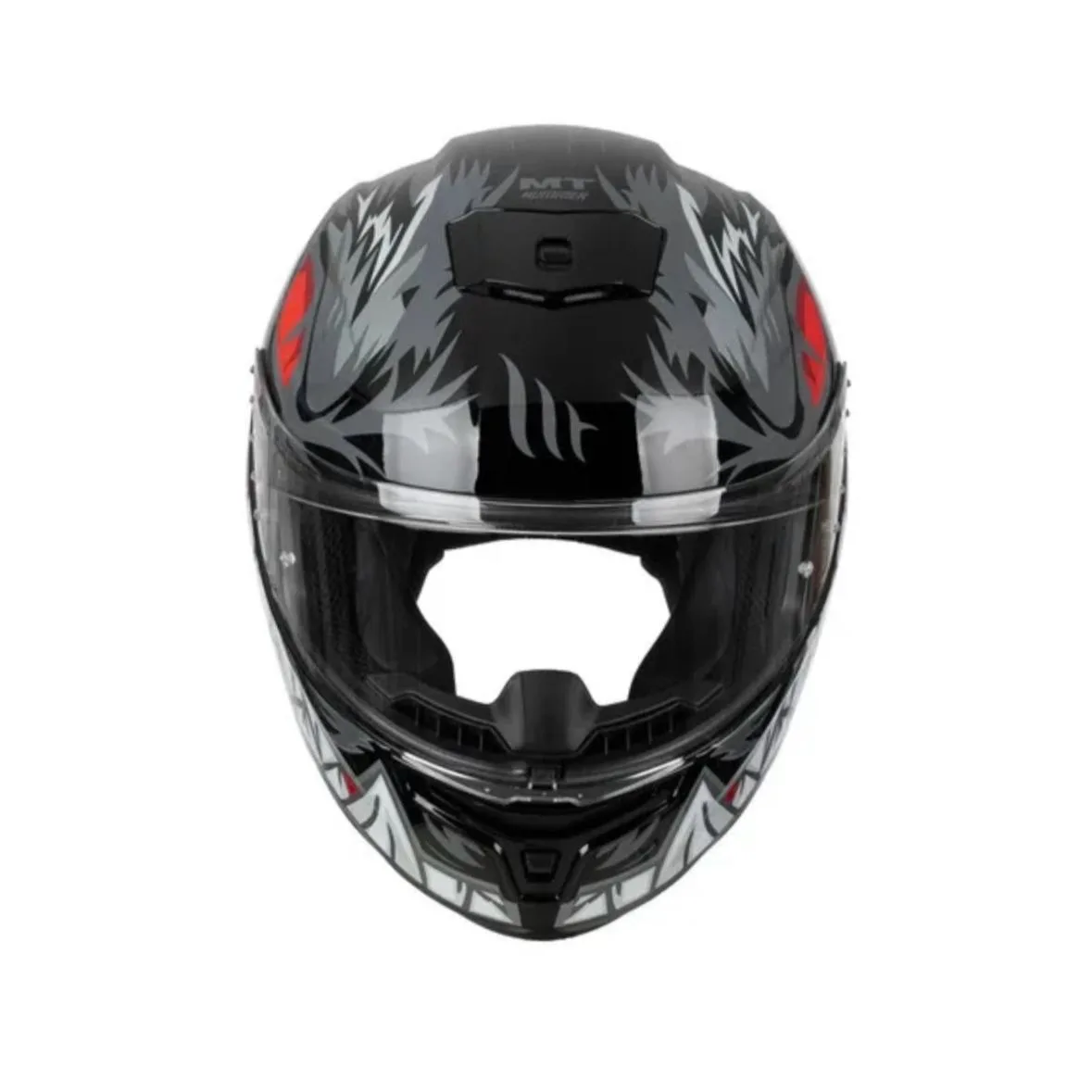 Casco MT Stinger Hummer Lycan Negro Mate - Imagen 3