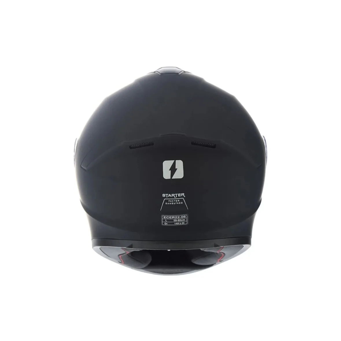 Casco Mac 801 Starter Negro Mate - Imagen 4