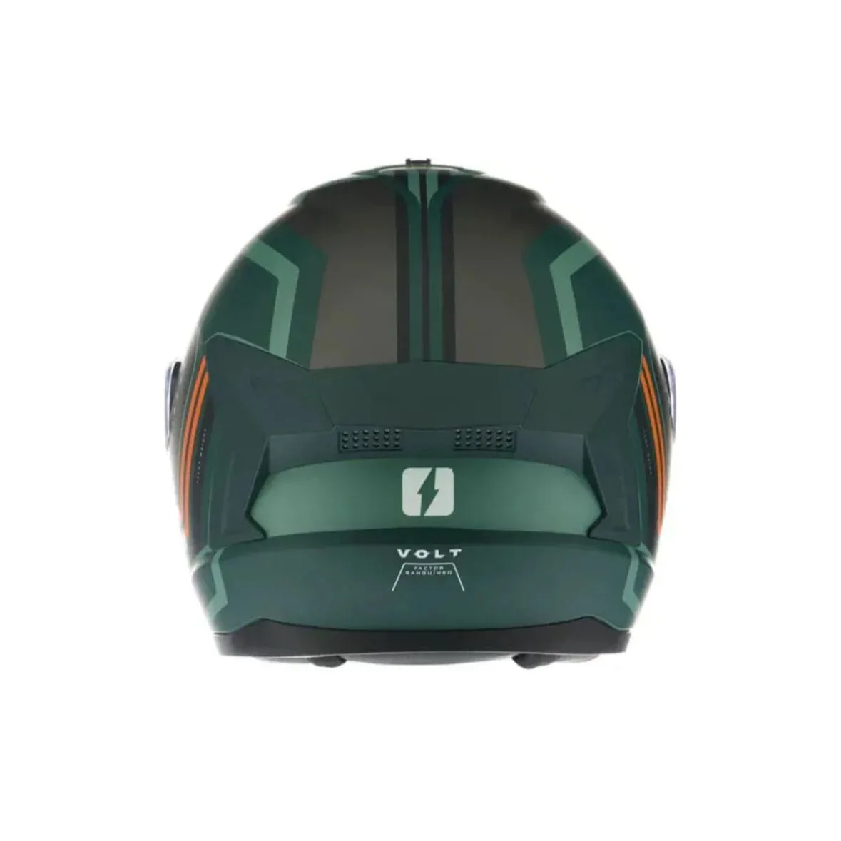 Casco Mac 070 Volt Wiberg Edicion Especial +Visor de regalo Verde Mate - Imagen 3