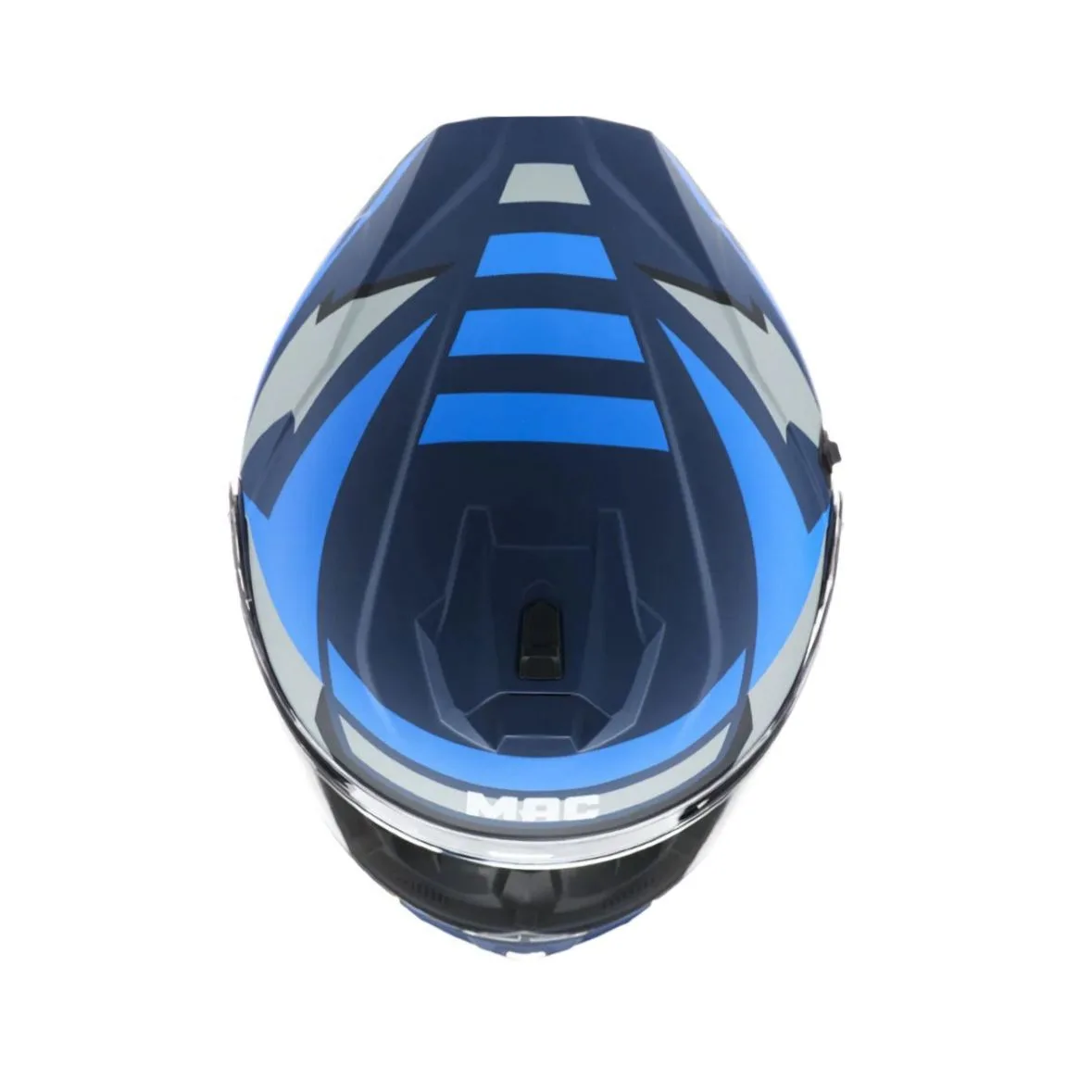 Casco Mac Rebatible 166 Blaze Afrox Azul Mate - Imagen 3