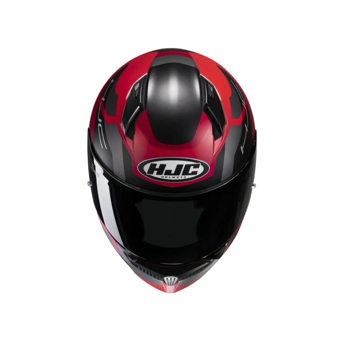 Casco Hjc C10 Tins MC1SF Rojo y Negro Mate - Imagen 4