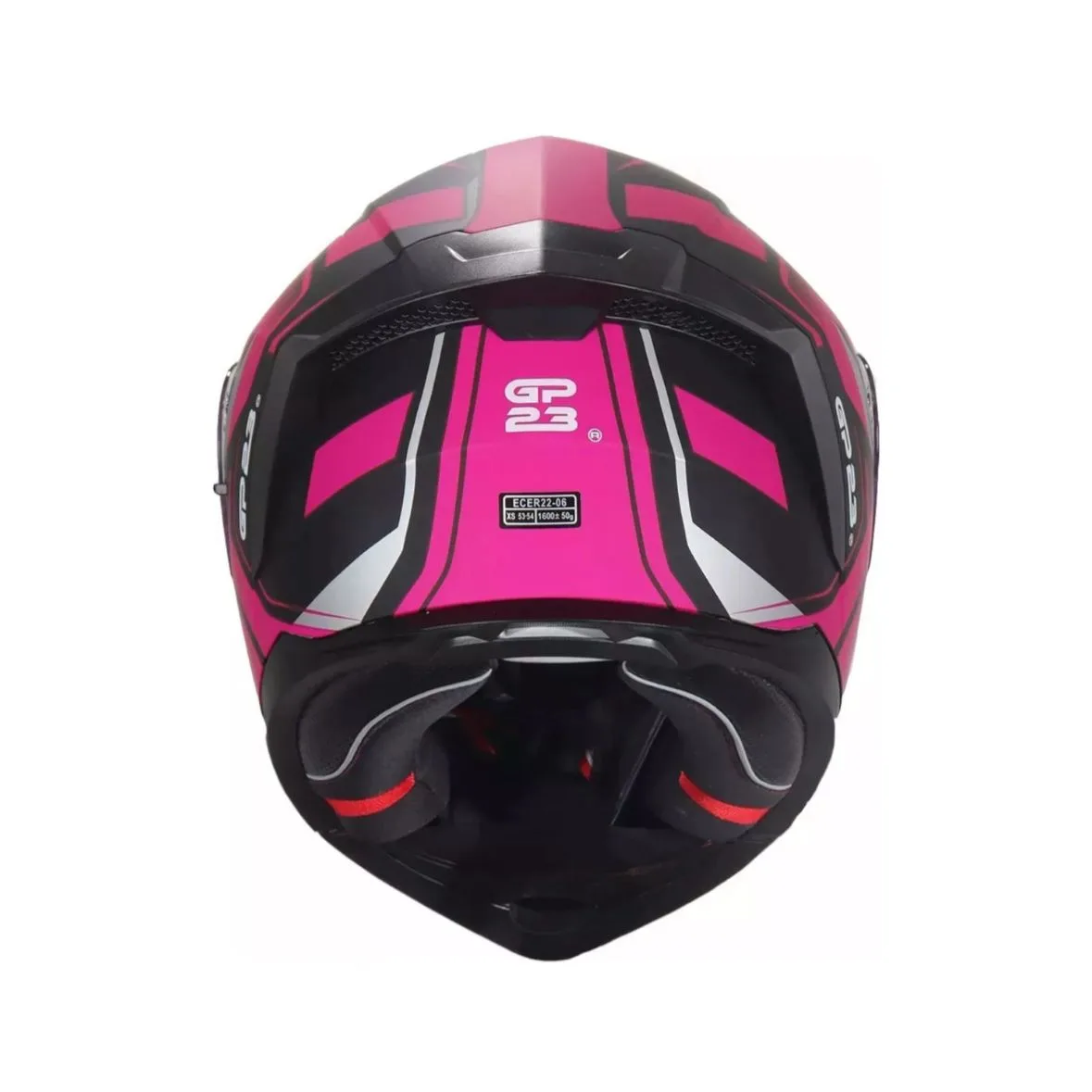 Casco Moto Gp 23 Fl900 Rebatible Doble Visor Furius Color Rosado Mate - Imagen 5