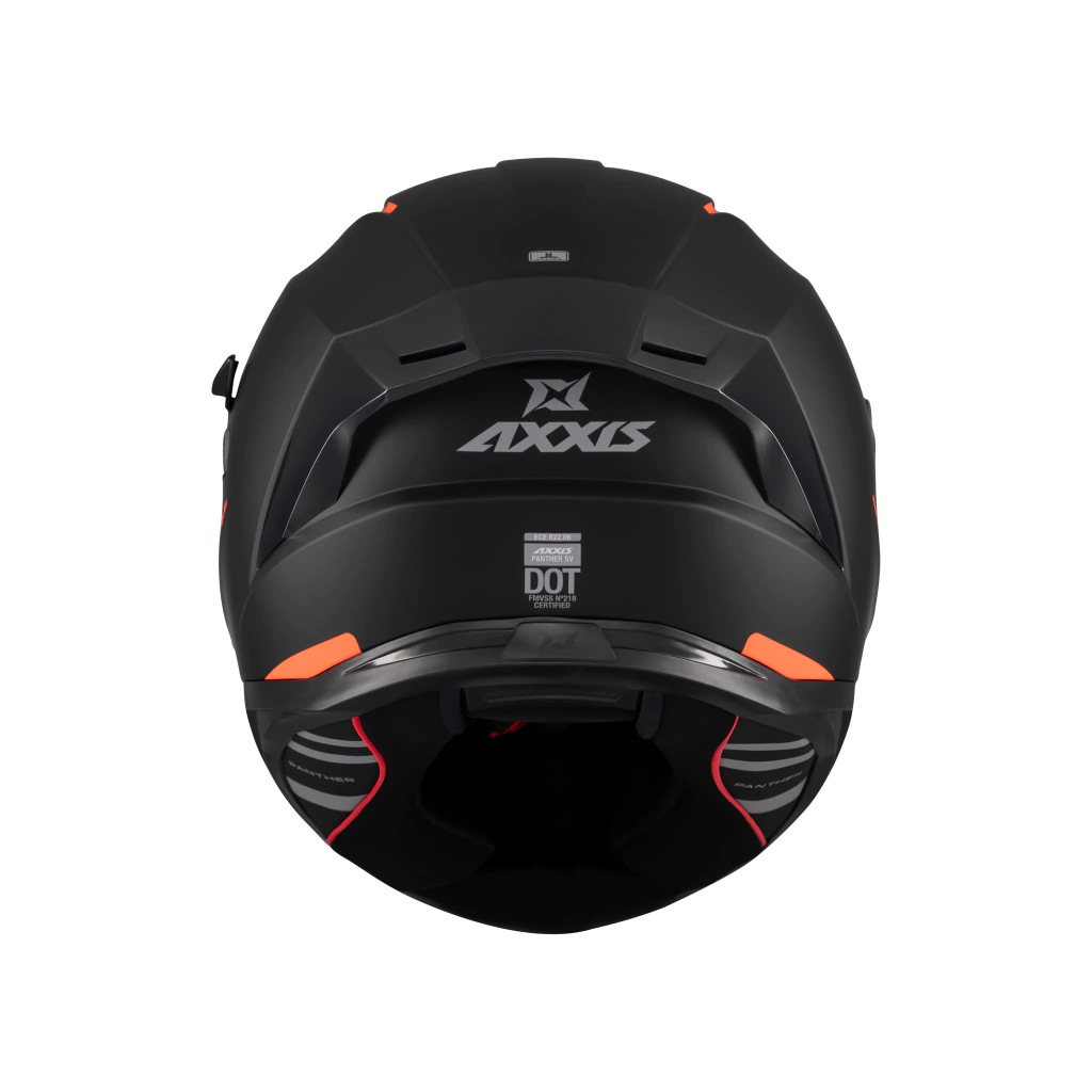 Casco Axxis Panther SV Solid Negro Mate - Imagen 3
