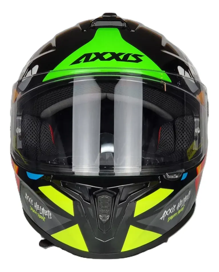 Casco Axxis Draken S Parrot Brillo - Imagen 5